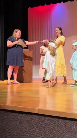At Pre-School Graduation, what did my daughter say she wants to be when she grows up?! Her answer— a Spice Girl! @Spice Girls  @Geri @Emma Bunton @Melanie C  Contact licensing@newsflare.com to license