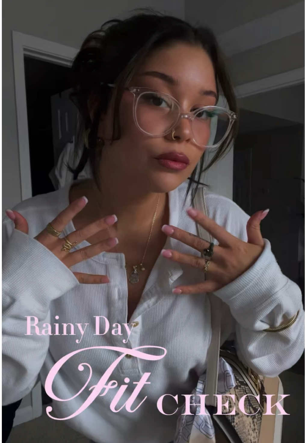 april showers came late this year to the A sooo rainy day fits it is 🌧️ #fitcheck #OOTD #nianataliav #hunterboots #fashiontiktok Rain Boots: @Hunter Boots Jorts: @Aeropostale Bag: @ALDO Shoes 