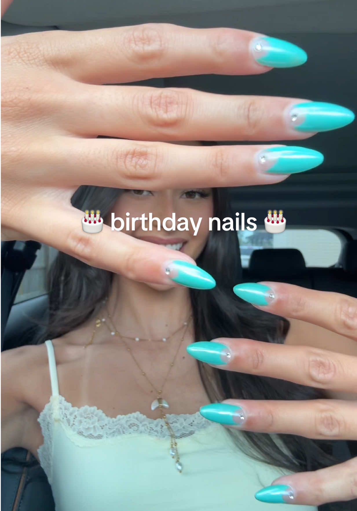 birthday nails 🎂✨💞  #nailinspo #birthdaynails #nailart 