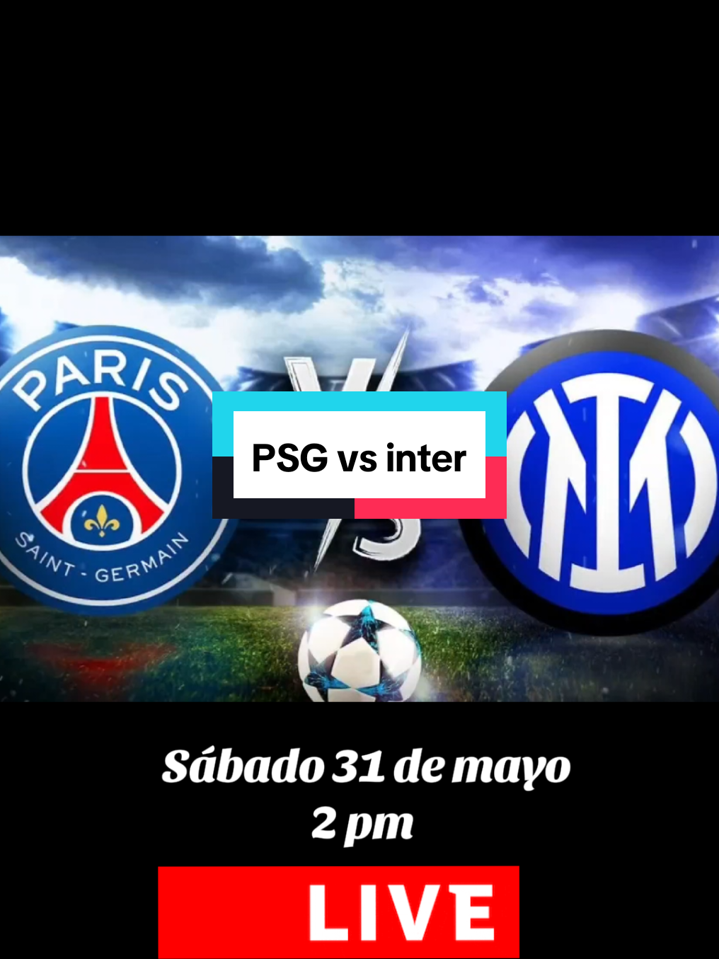 final de la champions league PSG vs inter en vivo hoy #psg #vs #inter #hoy #envivo #ucl 
