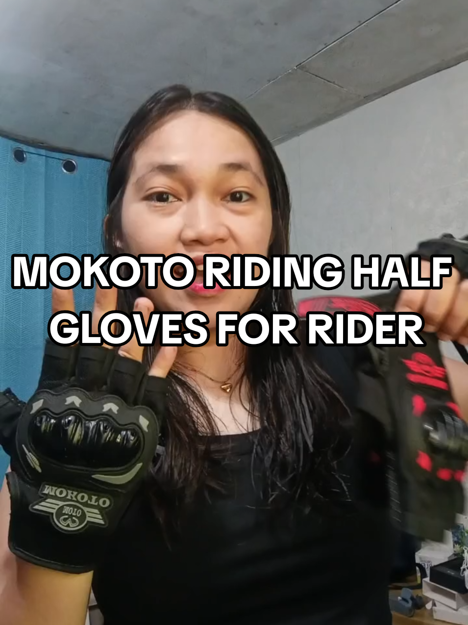 Replying to @rm55309 yes po ang ganda niyan half gloves #halfgloves #mokotoridinghalfgloves #ridinggloves #hardknucklegloves #riders #motovlogger #deliveryrider #motorcycledriver 