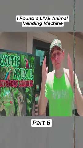 I Found a LIVE Animal Vending Machine