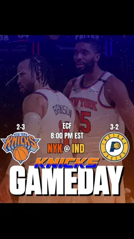 Down 3-2 in the series, the Knicks head into Game 6 with no margin for error. It’s win and even the series — or go home. A victory tonight forces a decisive Game 7 back at the Garden. #Knicks #NYK #NBA #NYKnicks #NewYorkKnicks #KnicksNation #newyorkforever 
