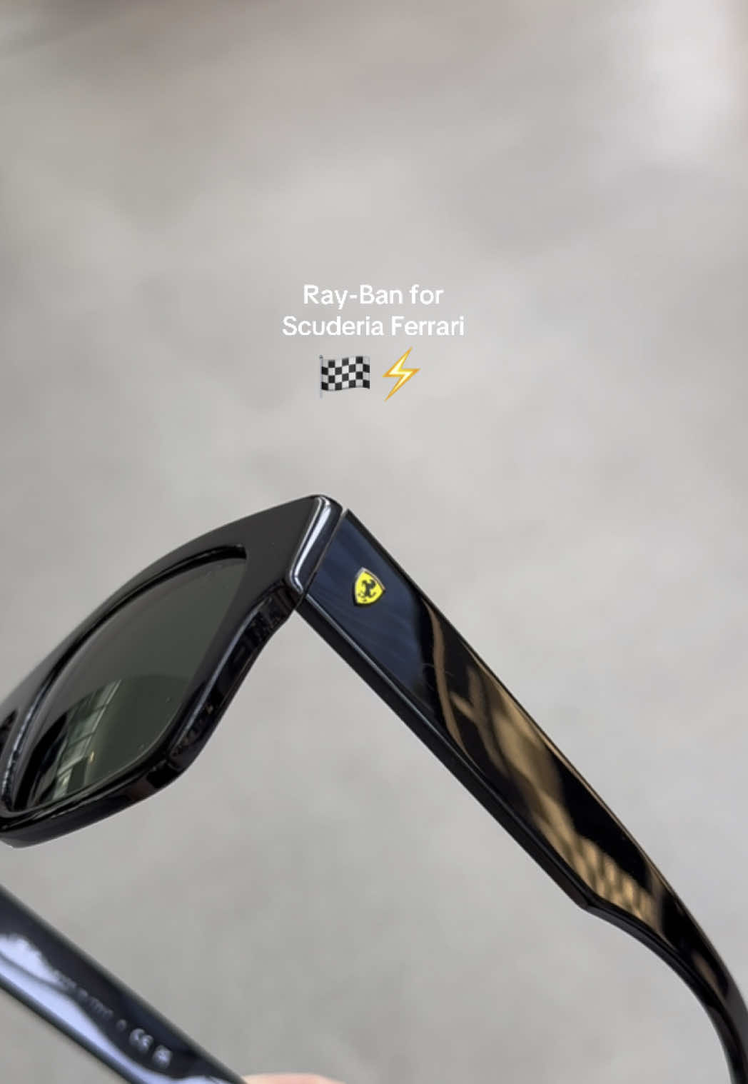 🎮 #RayBan #ScuderiaFerrari #sunglasses 