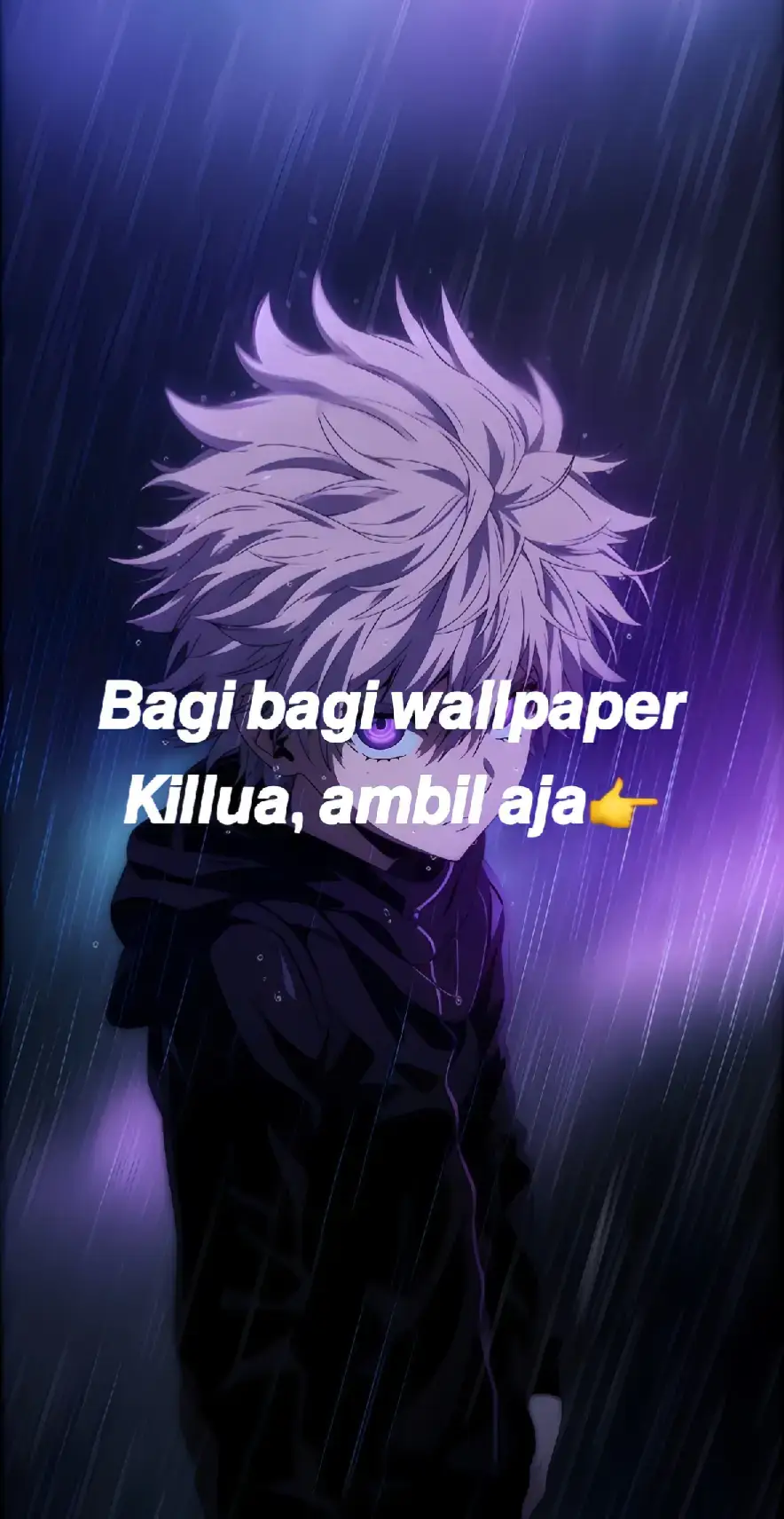 bagi bagi wallpaper killua kece🔥 #killua #killuazoldyck #wallpaper #bagibagi #anime #animefan #tiktok #fyp #foryoupage #fup ib: (gatau lupa) 