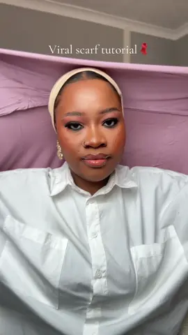 After watching this one and you still no sabi expect me in your house cos why?🥹 • • • #explore #scarf #tutorial #DIY  #zaynabazeez 
