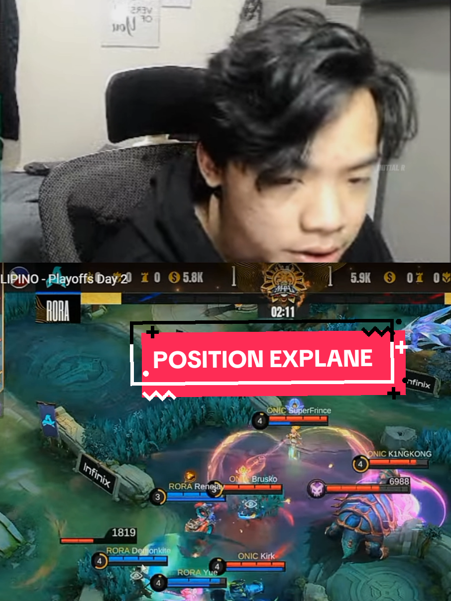 Tips positioning explaner di turtle dari kink van #vann #evosvan #evos #exp #explane #explaner #mlbb #mpl #mobilelegends #fyp #foryou #MLBBxNARUTO #MLBB 