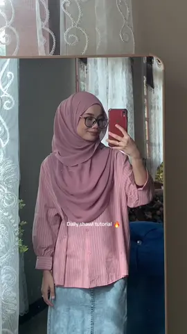 Siapa nak tutorial shawl, boleh save tau 🫶🏻 #tutorialshawl #shawltutorial 