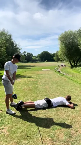Absolutely pured from the boy of the peachy tee 🏌️‍♂️🍑 #golf #golftiktok #summergolf #trickshot  @Jack perry @archie 