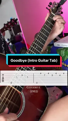 “Goodbye” by Air Supply is not just a song.. it’s the feeling of a farewell that never truly ends. (Guitar Tab Intro) 