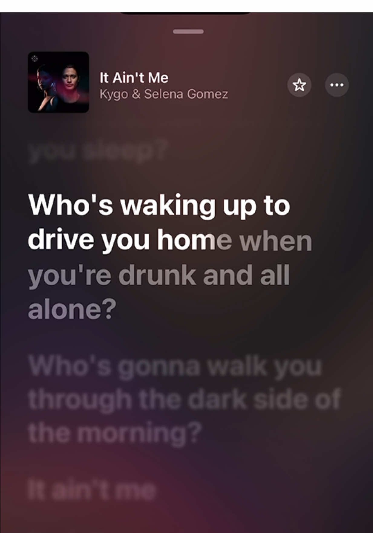 “ TO DRIVE YOU HOME “ @Kygo & @Selena Gomez #itaintme #fyp #fy #foryoupage #lyricsvideo #trending #songlyrics #kygoftselenagomez 