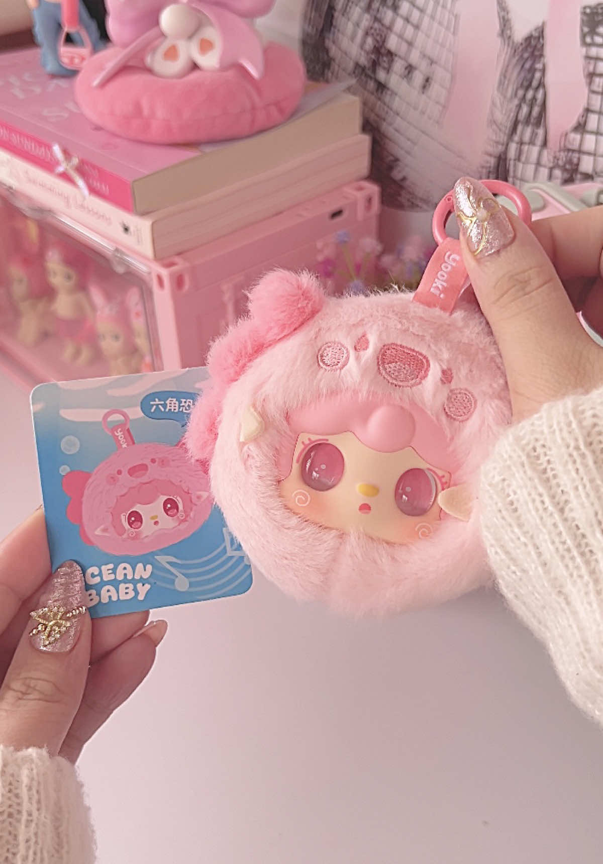 unboxing yooki ocean baby 🎀🩰🫧 #unboxing #yooki #blindbox #anikanik #cutefinds #fyp 