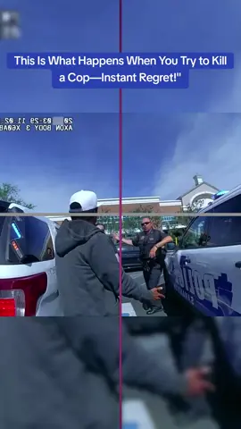 This Is What Happens When You Try to Kill a Cop—Instant Regret!
