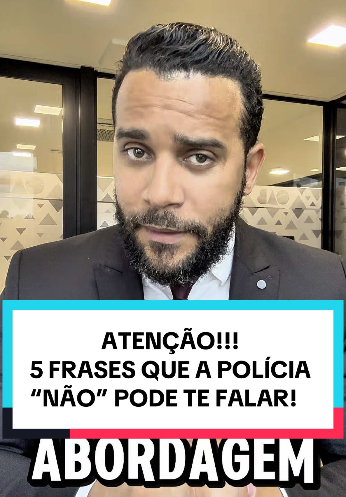 5 FRASES QUE A POLÍCIA NÃO PODE TE FALAR! Clique no link do meu perfil e adquira o seu Ebook Liberdade ou Prisão! #policia #noticias #direito #homem #mulher #justiça #crime #polemica #curiosidades #crime #advogado #destacame 
