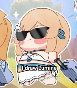 i love Lumine sooooo much  you can download full pic on my twitter  #lumine #GenshinImpact #genshin #childe #tartaglia #chilumi (idk if i should put the cp tag or not) 