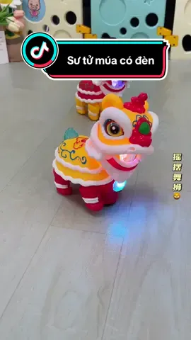 Đồ chơi sư tử múa có đèn cho bé🥰#xuhướng #xuhuongtiktok #xuhuong 