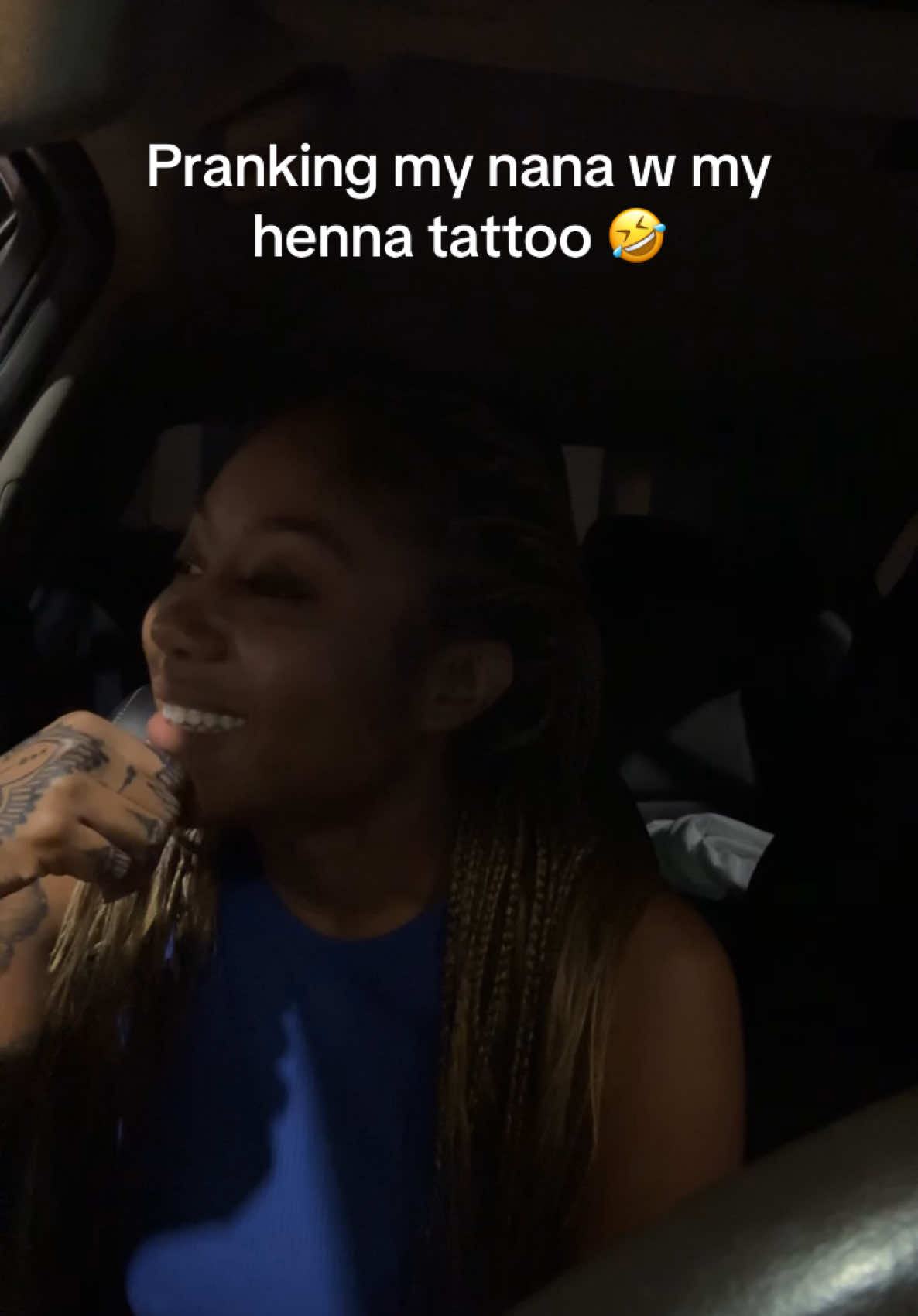 lmaoo i am very much a turned out hippie😂😂 #prankvideo #grandmother #hippie #tattootok #oldergeneration #blackpeople 