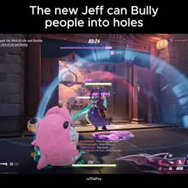 The new Jeff can Bully people into holes #marvelrivals