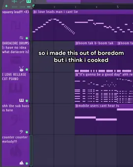 it started with me trying to make a cutesy square lead melody but the release cut piano took over 😔 #fyp #music #flstudio #idk