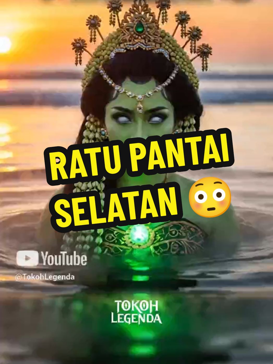😳 Kalau dia memanggilmu, kamu tidak akan pernah kembali #mitos  #mitosataufakta #mitosjawa  #ceritarakyat #ceritahoror #nyairorokidul #ratupantaiselatan #fyp #ai #trending #veo3 