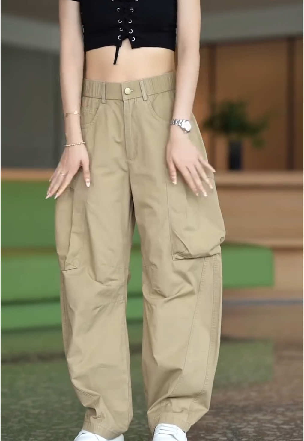 High-quality men's Cargo Pants, summer fashion, comfortable and casual work pants.#cargopants #Casualpants #menspants #Overall #bouago #fyp 