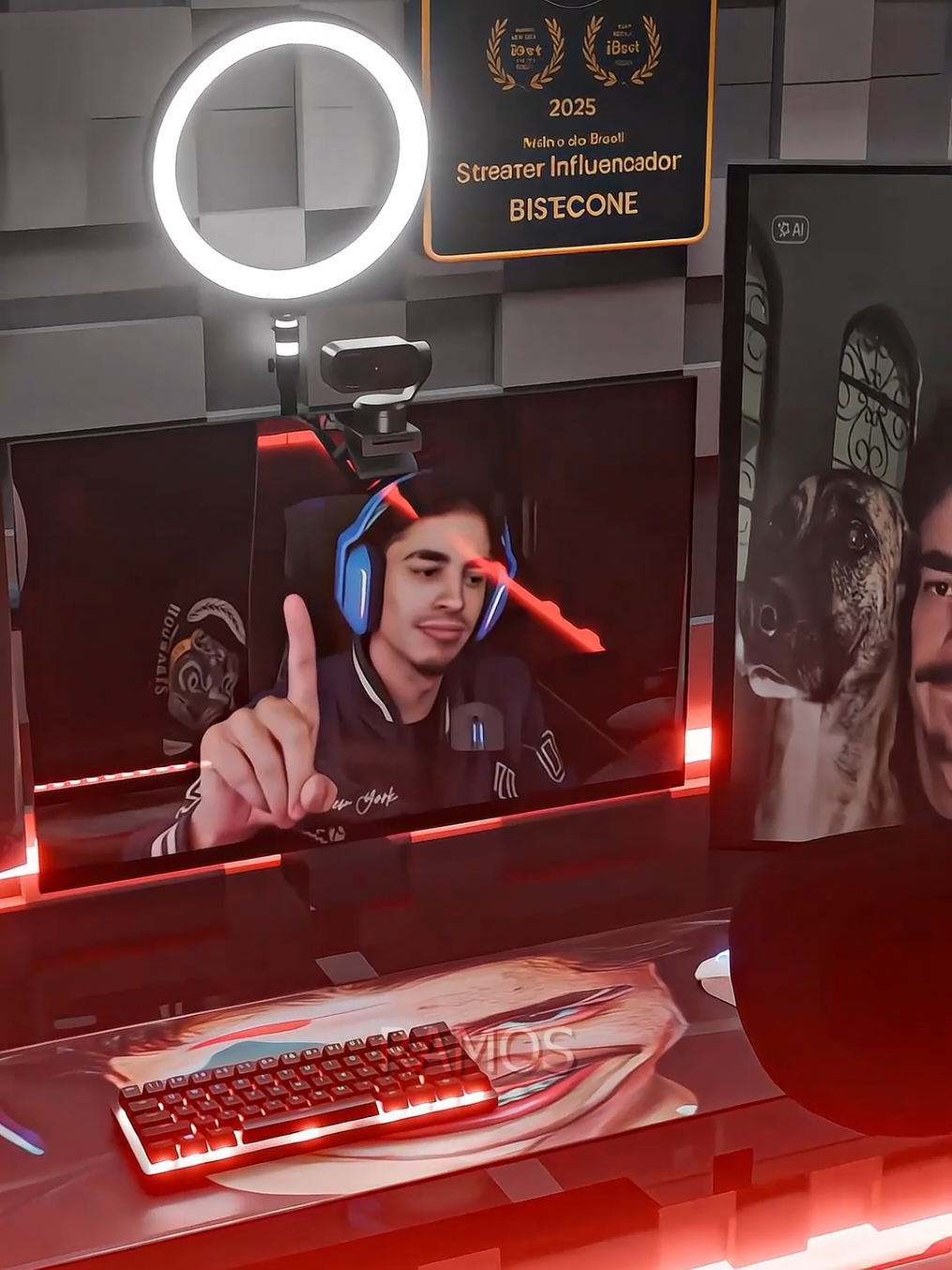 Posso brincar tmb?. #bistecone #edit #foryoupage #bisteconee #streamer #3d #fyp 