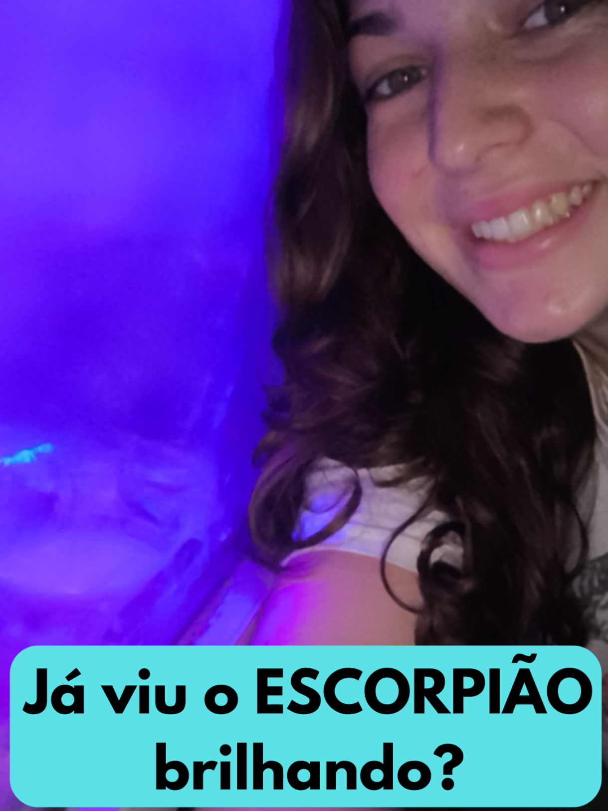 Você sabia que o escorpião brilha na luz ultravioleta? 🦂 Eu acho muito interessante ter uma lanterna UV em casa, já que esses animais podem aparecer em qualquer lugar. E se eles brilham, fica mais fácil encontrá-los. #escorpiao #escorpiones #aracnideo #aracnido #artropodos #medvet #medicinaveterinaria #veterinaria #bio #biology #biologia #animaisnotiktok #animais #fyyyyyyyyyyyyyyyy 