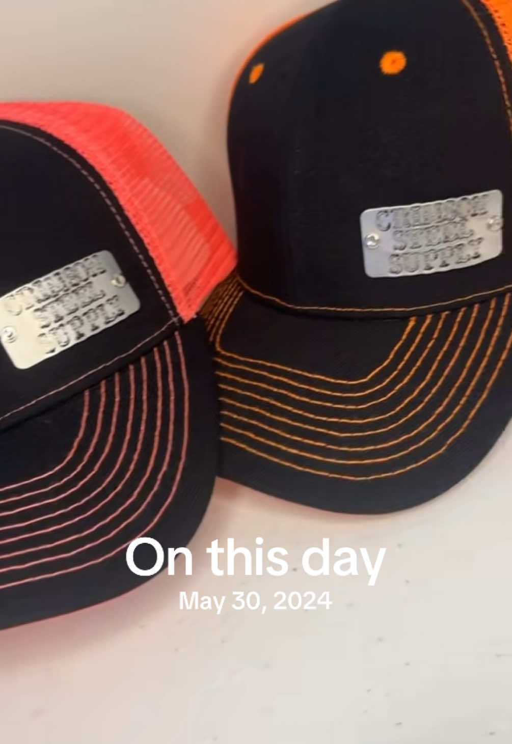 #onthisday #customhats #neon 
