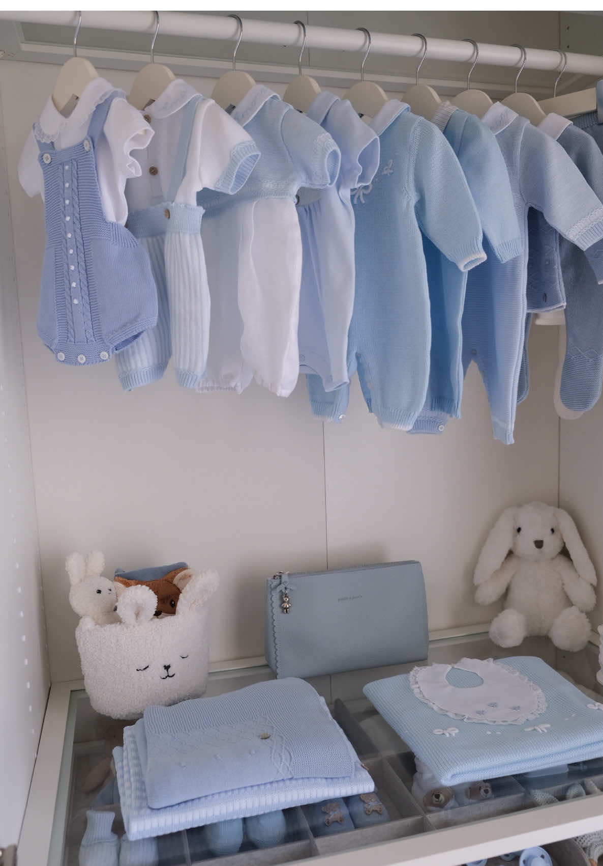 Baby Boy’s wardrobe is ready 🩵 #babyboy #babycloset #babywardrobe #babyboywardrobe #baby #babylove #babiesoftiktok 