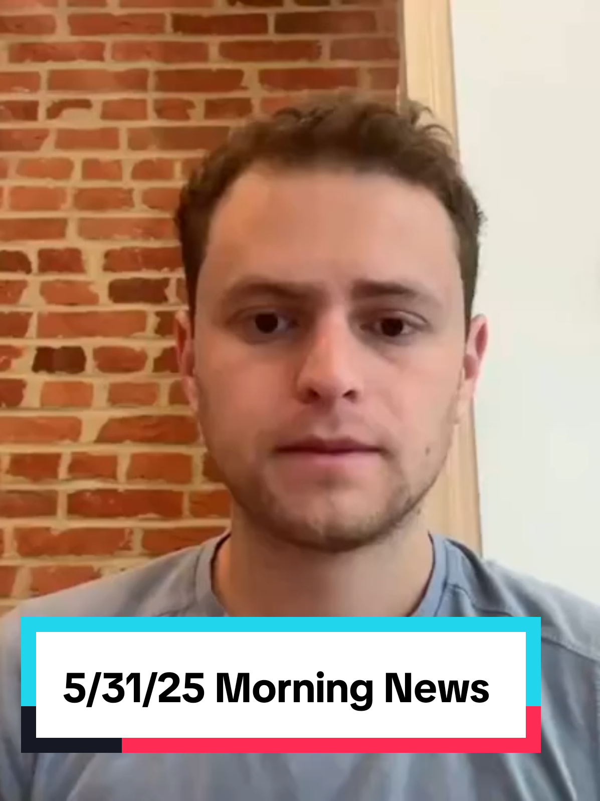 5/31/25 Morning. BREAKING- United States Tasks Palantir With Creating Massive Database of Americans. #trump #fypシ #politics #politcal #news #republicans #democrats #musk #healthcare #medicaid #snap #medicare #speakerofthehouse #taxes #tareget #dei #fyp #tarrifs #cbs