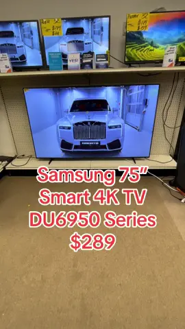 Come with remote power cable stand and box #smarttv #Tvs #zbd #zbdliquidation #duluth #4K #onsale #delivery #samsung #samsungTv #crystal #HDTV #smarttv #TV @SamsungUS 