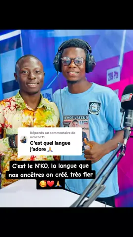 Réponse à @ocococ11 C'est le NKO, la meilleure langue au Monde @Ans-T Crazy @✮𝑀☯𝒽 𝒮𝓎𝓁𝓁𝒶 🤍 @Républicain @@M'BEMBA ADAMA 🇬🇳 @KALOU BOSS keita 