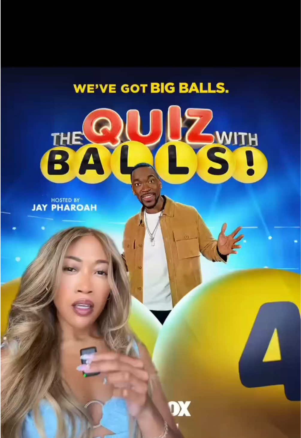Think you've seen a game show like this? Think again. Don't miss #TheQuizWithBalls, Mondays on FOX and streaming on @hulu next day! 🟡💦