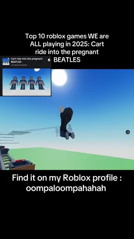 WE are all playing ts @The Beatles @Paul McCartney @Ringo Starr ✌️ #fyp#beatles #abcxyz #robloxfyp #xybca 