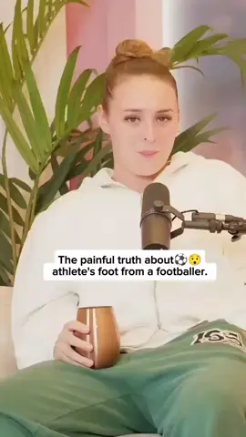 The painful truth about an athlete's foot from a footballer. #savinggrace #grace #podcasts #viralpodcast  #podcastclip #tiktokuk #unitedkingdom 