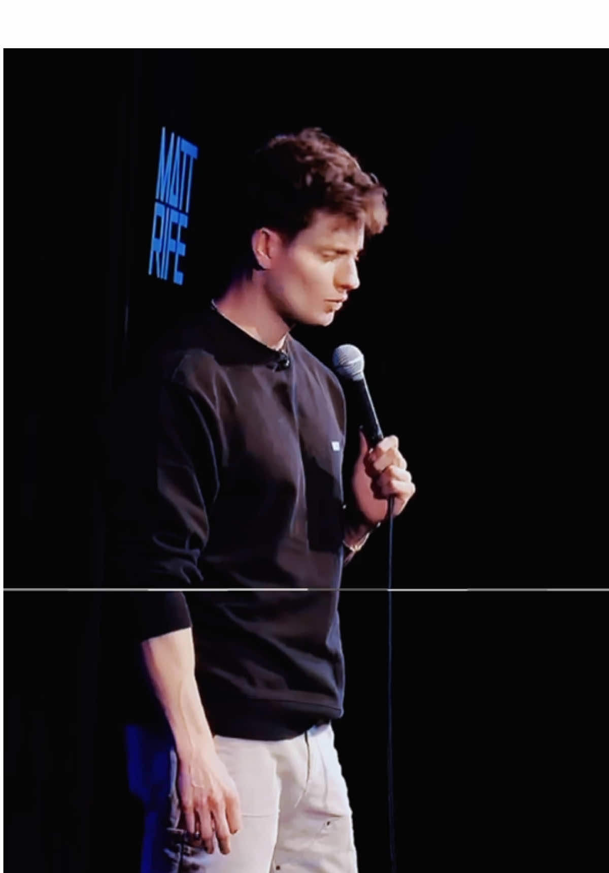 ''The British language is proper rubbish INNIT! 🗑️😂'' - Matt Rife Comedy🤭 #fyp #mattrife #darkjokes #dadjokes #hilarious #trynottolaughtiktoktv #foryoupage #viralvideo
