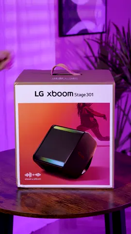 Unboxing the new LG xboom Stage 301! #LGUK #LGxboom #Unboxing
