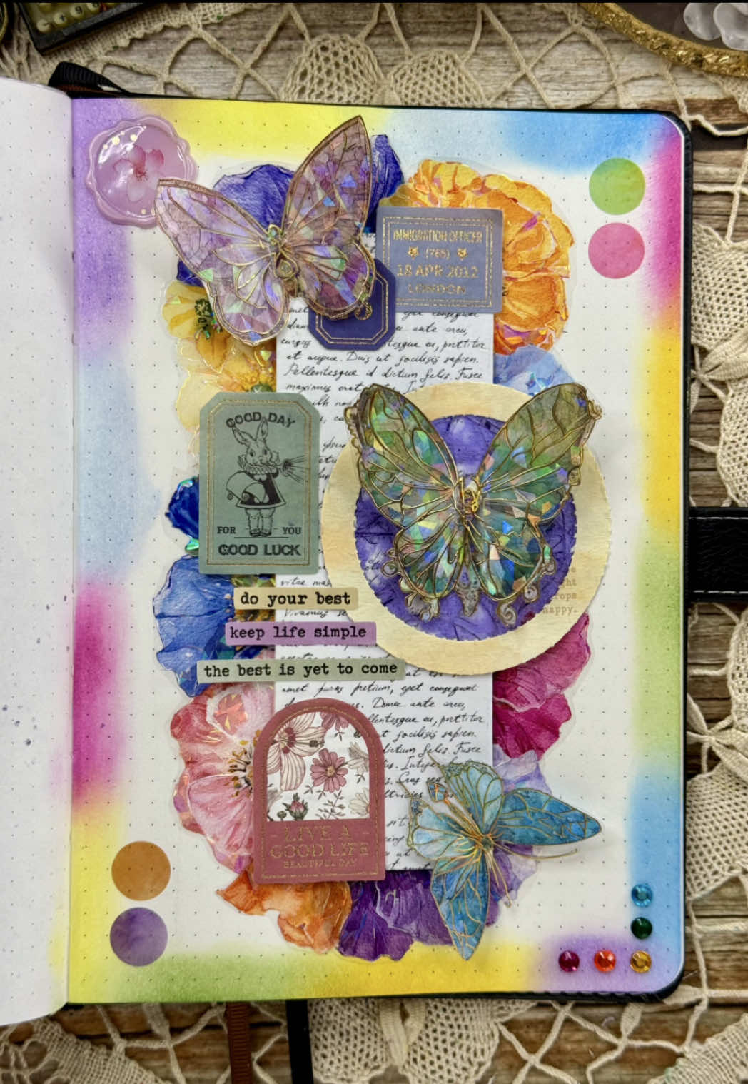 ASMR journal Rainbow Butterflies🦋✨🌈☁️💐 Flowers PET tape, butterflies stickers and more from @journaldream 💕✨ Link 🔗 https://journaldream.com/?ref=TORIJOURNAL 🔗 Products names and codes: Dawn of spring PET Shell light tape TP515 ; Medieval Legends series ink pads SP-B04 ; Magic Array cutting pad CP03-02 ; Unbounded butterfly series sticker ST302-01, 02, 04; ✨ Use code TORIJOURNAL10 to get 10% off 🎁 Pen knife and English Text Washi Tape from @Stamprints 🖌️♥️ Link 🔗 https://stamprints.com/collections/scrapbooking?rs_ref=P79Dq0OP Products codes: Cute Press Pen Shaped Knife Carving Art Knife P0785-00006 ; Vintage English Text Washi Tape P0370-00009 ✨ Use code TORIJOURNAL to get -15% off 🎁 Black notebook from @The Washi Tape Shop 🌹♥️ Link 🔗 https://www.thewashitapeshop.com?aff=1625 🔗 Products names: Classic Black Bullet Journal ✨ 10% OFF - TORIJOURNAL10 🎁 Other products from @estarcase 🦋✨ Link 🔗 https://estarcase.com/?ref=ToriJournal 🌷 ‼️ Products names and codes: Round Head Sponge Brush NOV-1290-C ; Acrylic Diamond NOV-560 ; Organizer Paper Bag NOV-832-3 ; textured paper NOV-363 ; Wax Seal Stickers Unique Solid Color and Clear Crystal Style NOV-01-12 ; Tweezers Set NOV-1215-Silver- 1 Pcs Straight Tip ; Vintage Scissor NOV-404-Bronze 3 pcs ; Hot Foil Embossing Label Stickers NOV-05 ✨ Use code ToriJournal12 get 12%off 🎁💕 Also you can find other shops and discounts codes in the link in my profile bio ✨🫶🏻 #journaling #journalcommunity #journalspread #journalpage #BulletJournal #journaladdict #journalideas #journallove #journalart #journalprompt #journalism #journalist #aestheticjournal #vintagejournal #fyp #asmrjournal #journalwithme #scrapbooking #asmr #paper #washitape #sticker #creativejournal #bujocommunity