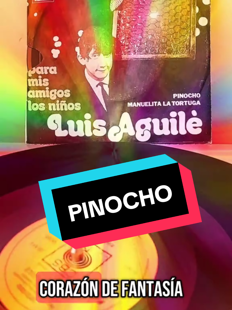 PINOCHO Luis Aguilé #vinyl #luisaguile #pinocho #retro #recuerdos 