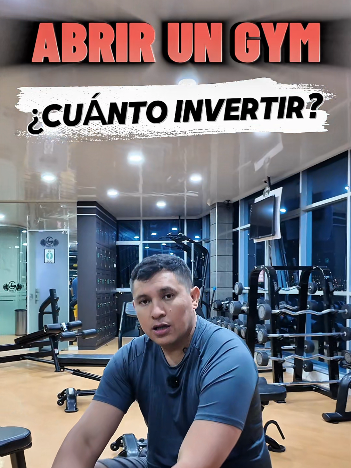 ¿cuanto necesitas invertir para armar un gimnasio? #inversion #emprendimiento #maquinas #Gym #gimnasio #Bolivia #Cochabamba 
