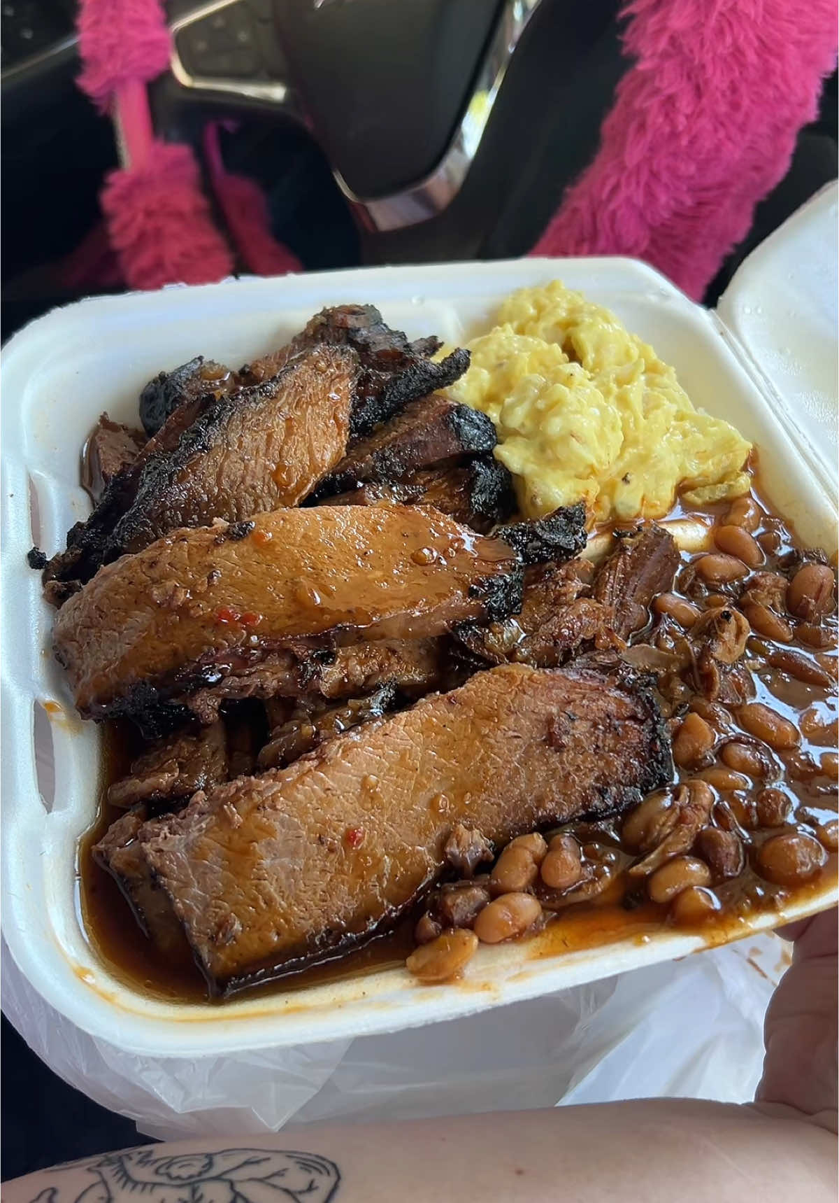Our morning & Endsleys Food Review 😍😍😍 #monticello #arkansas #bbq #foodiesoftiktok #shop #support #dayinmylife #wifey @Nunucoco 