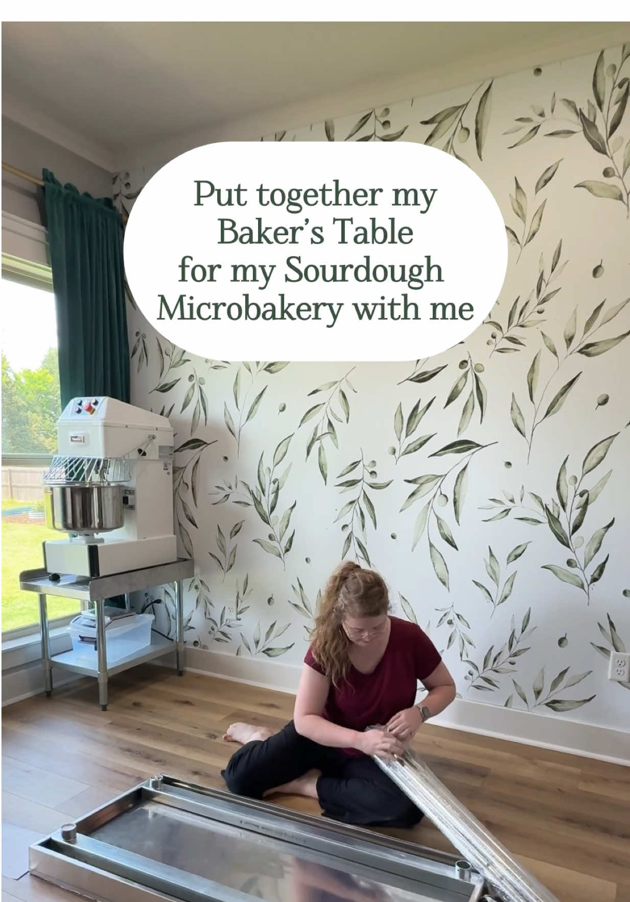 Put together my Baker’s Table with me for my Sourdough Microbakery from Garvee Home! If you want to check it out, bLINK in is my BIOme!  #garveehome #unboxing #Sourdough #microbakery #smallbusinessowner 