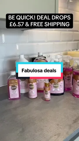 All of this for £6.57! Absolute bargain! Be quick!! #fabulosa #dealdrops 