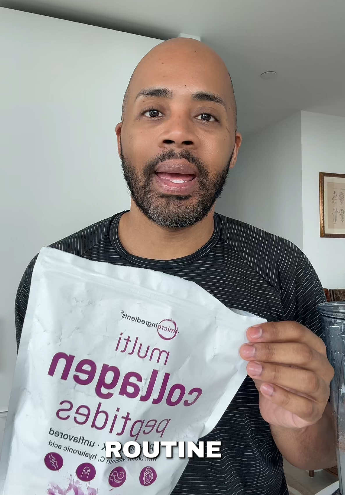 This is my go to as a collagen supplement!  @Micro Ingredients  #microingredients #collagenpowder #kempire #kempiredaily #kempireafterdark 