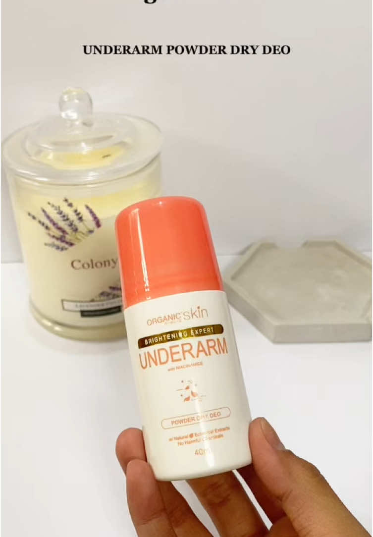 underarm powder dry deo @Organic Skin  #organicskin #organicskinjapan #organicskindeodorant #underarmpowderdrydeo #deodorant #fyp #foryou #fypシ゚viral #affiliate 