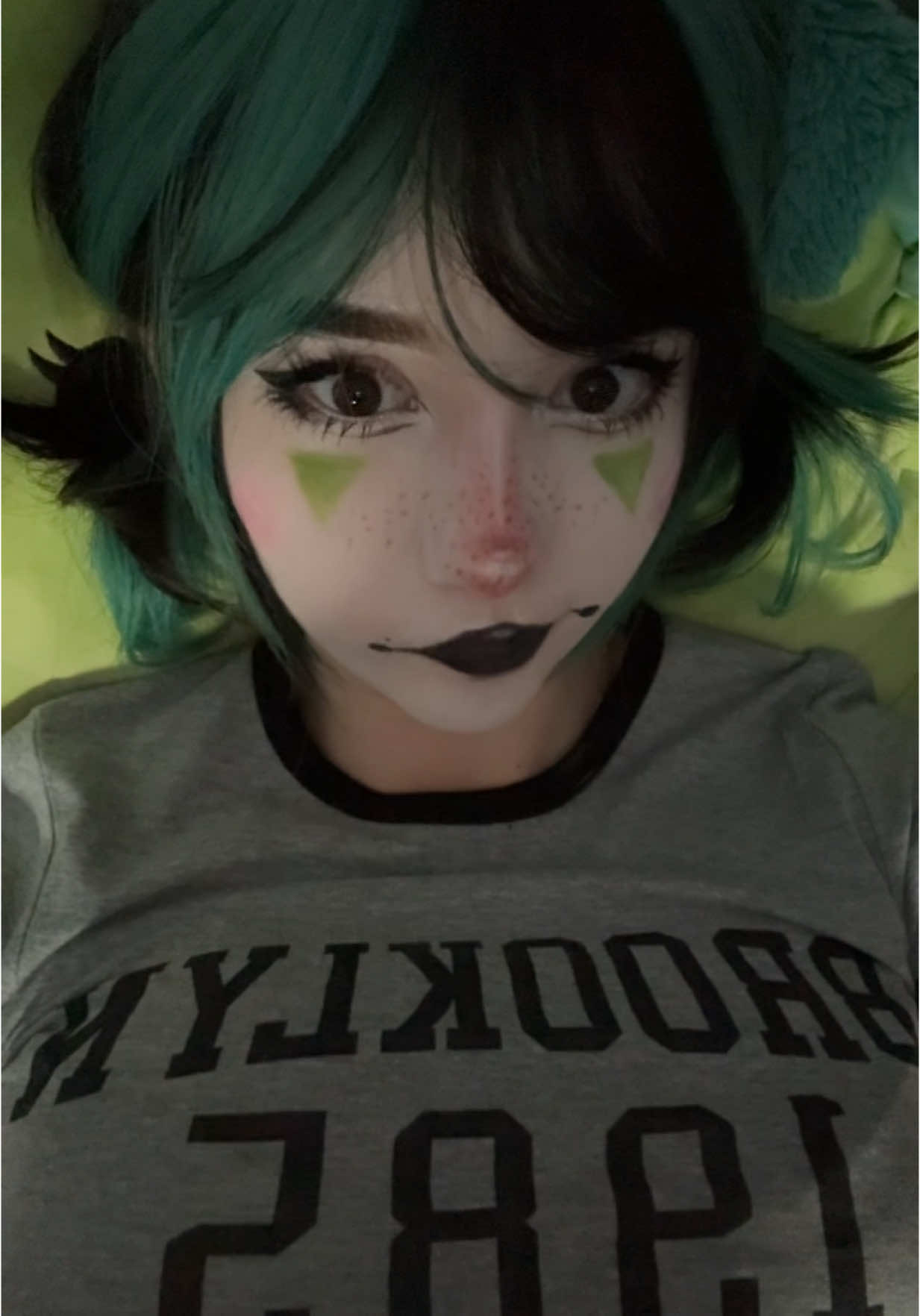 HALLO I am a clown :3 welcome 2 the circus :D I’m evil pomni hi #fyp #foryoupage #clown #clownmakeup 