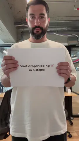 Best way to start dropshipping 📈 #aidropshipping #dropshipping #sidehustle #ecommerce #entrepreneur #dropshippingtips 