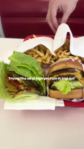 #creatorsearchinsights #highprotein #HealthyFastFood #inandout #weightloss @In And Out @SmallerSam_PCOS 