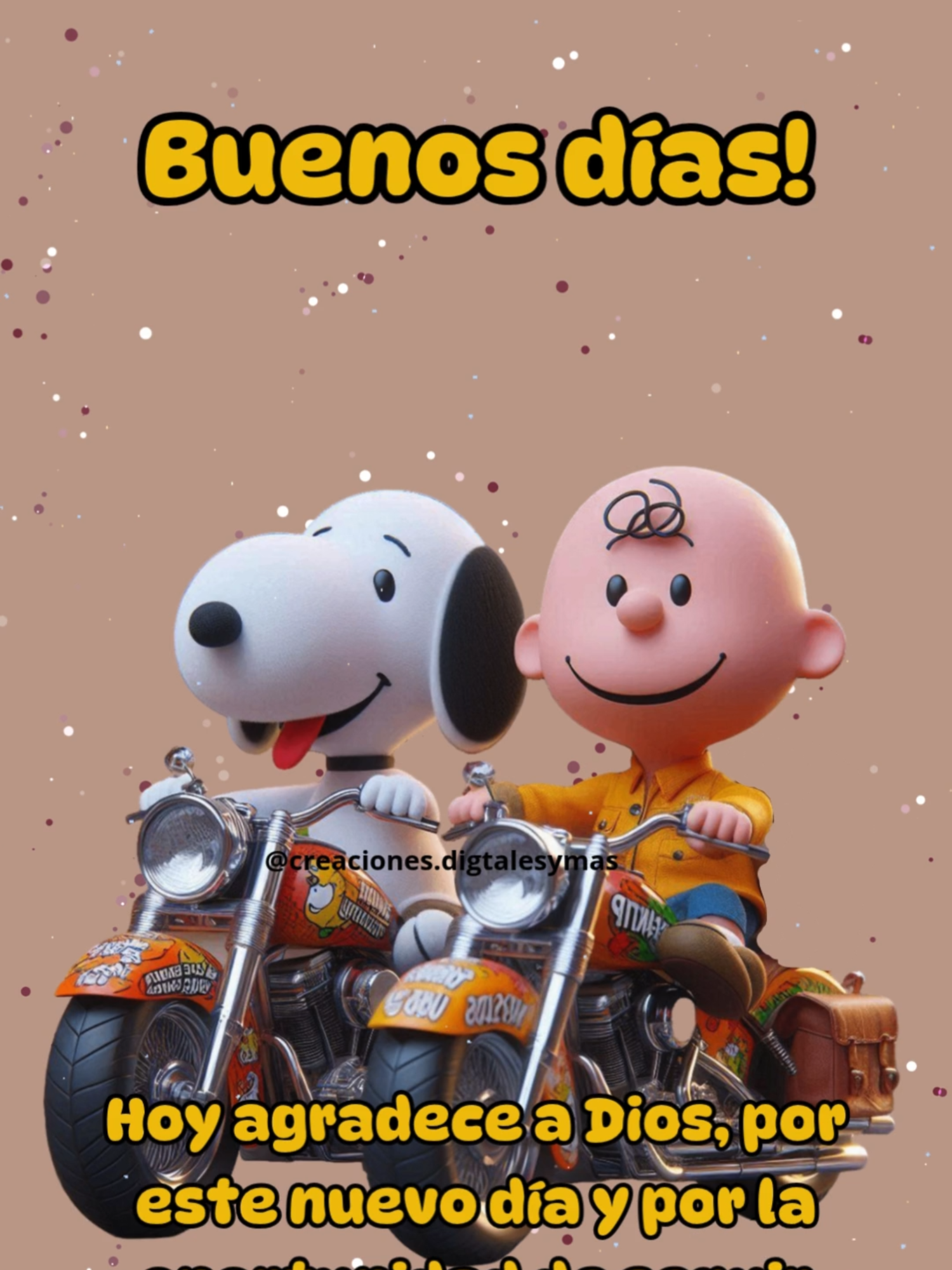 Buenos días #buenosdias #lindodía #felizdia #snoopy #adachajon.gt