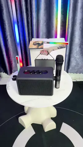 Loa Bluetooth Karaoke Pro, tặng kèm 2 mic không dây Bass Mạnh Âm Thanh Lớn Bluetooth 5.2 Thế Hệ Mới Cao Cấp #loakaraoke #loanghenhac 